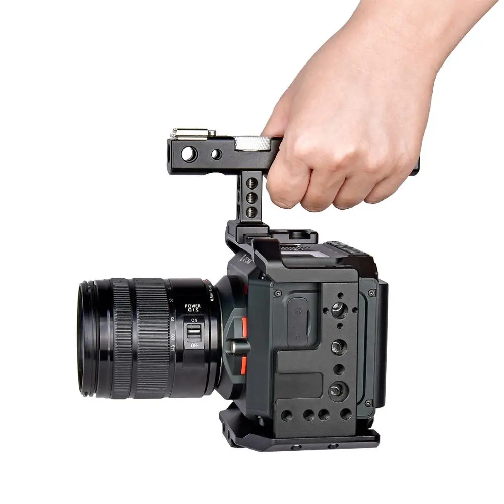YELANGU C11 Aluminum Alloy Video Film Movie Making Stabilizer Top Handle Camera Cage For Z CAM E2
YELANGU C11 Aluminum Alloy Video Film Movie Making Stabilizer Top Handle Camera Cage For Z CAM E2
