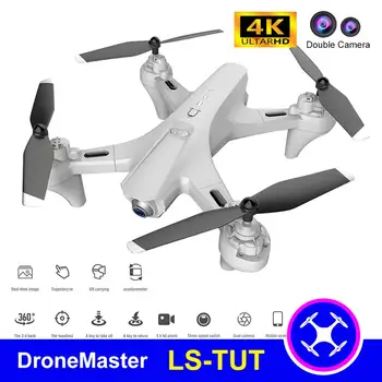 DroneMaster DroneMaster LS-TUT RC Drone with Camera 4k HD Dual Camera WiFi FPV Height Hold Mode Quadrotor Drone Boy Toy Gift
DroneMaster DroneMaster LS-TUT RC Drone with Camera 4k HD Dual Camera WiFi FPV Height Hold Mode Quadrotor Drone Boy Toy Gift