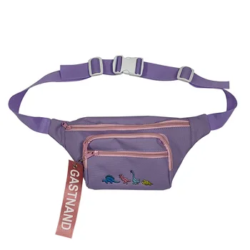 Female Cute Cartoon Dinosaur Embroidery Large Waist Bag Women Mobile Harajuku Hip Hop Street Chest Fanny Pack Bel Cantasi
Female Cute Cartoon Dinosaur Embroidery Large Waist Bag Women Mobile Harajuku Hip Hop Street Chest Fanny Pack Bel Cantasi