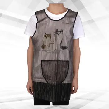 Fashion Barber Apron Hair Cutting Apron Barbers Uniform Hair Dyeing Clothes Transparent Working Clothes for Barber Shop
Fashion Barber Apron Hair Cutting Apron Barbers Uniform Hair Dyeing Clothes Transparent Working Clothes for Barber Shop