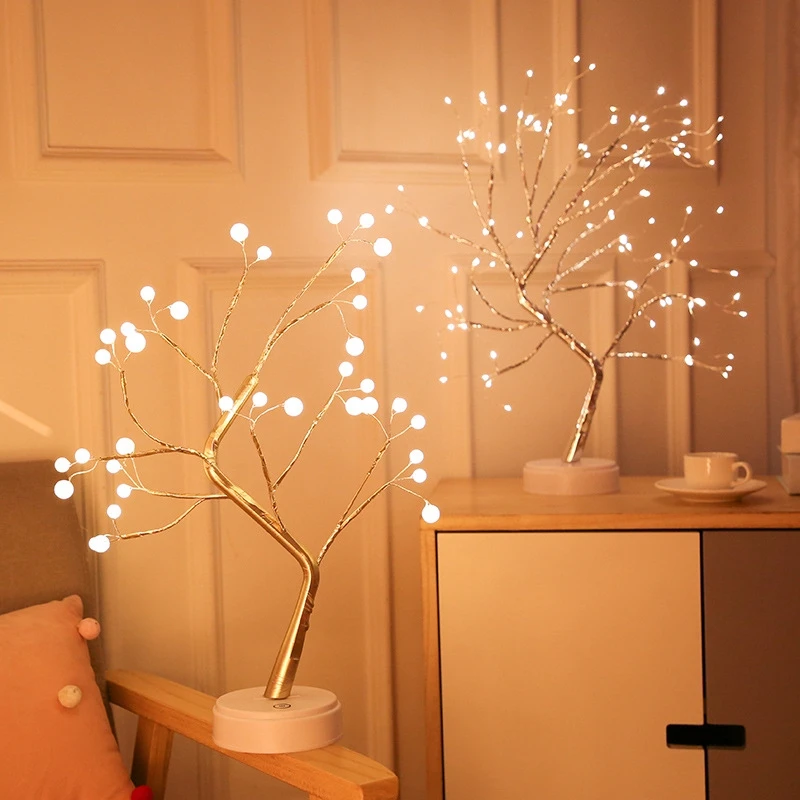 36/108 leds Creative Led Desk Tree Lamp/Copper wire Tree Light Branches Table Lamps/Battery or USB Night light for Bedroom Decor
36/108 leds Creative Led Desk Tree Lamp/Copper wire Tree Light Branches Table Lamps/Battery or USB Night light for Bedroom Decor