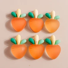 10pcs 28*18mm Cute Resin Fresh Carrot Charms Flatback Cabochon Embellishments Accessories for Diy Jewelry Making Girls Hair Bow
10pcs 28*18mm Cute Resin Fresh Carrot Charms Flatback Cabochon Embellishments Accessories for Diy Jewelry Making Girls Hair Bow
