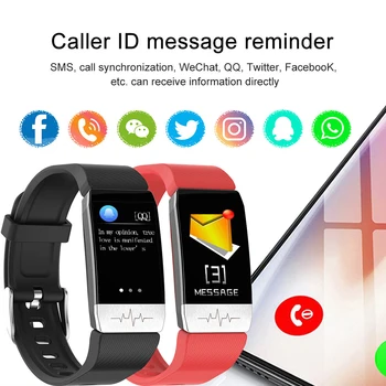Smart Watch Tempurature Heart Rate Tracker Blood Pressure Sleep Monitor Bluetooth Waterproof Bracelet Sports Watch
Smart Watch Tempurature Heart Rate Tracker Blood Pressure Sleep Monitor Bluetooth Waterproof Bracelet Sports Watch