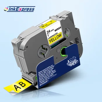 24mm Label Printer Tape For Brother TZe 651 Label Tape Black on Yellow TZe-651 TZe Tape Cartridge For Brother P touch Printer
24mm Label Printer Tape For Brother TZe 651 Label Tape Black on Yellow TZe-651 TZe Tape Cartridge For Brother P touch Printer