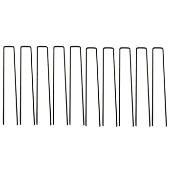 10 Pcs U-Type Turf Staples for Artificial Grass, for Lawn Sod Weed Landscape Grass Fabric Netting 
10 Pcs U-Type Turf Staples for Artificial Grass, for Lawn Sod Weed Landscape Grass Fabric Netting