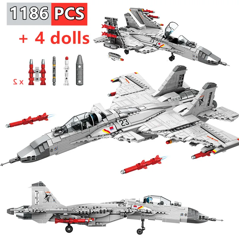 SEMBO Blocks Military Fighter Model Kit Building Blocks Technical WW2 Airplane Pilot Figures DIY Bricks Kids Toys For Boys Gift
SEMBO Blocks Military Fighter Model Kit Building Blocks Technical WW2 Airplane Pilot Figures DIY Bricks Kids Toys For Boys Gift
