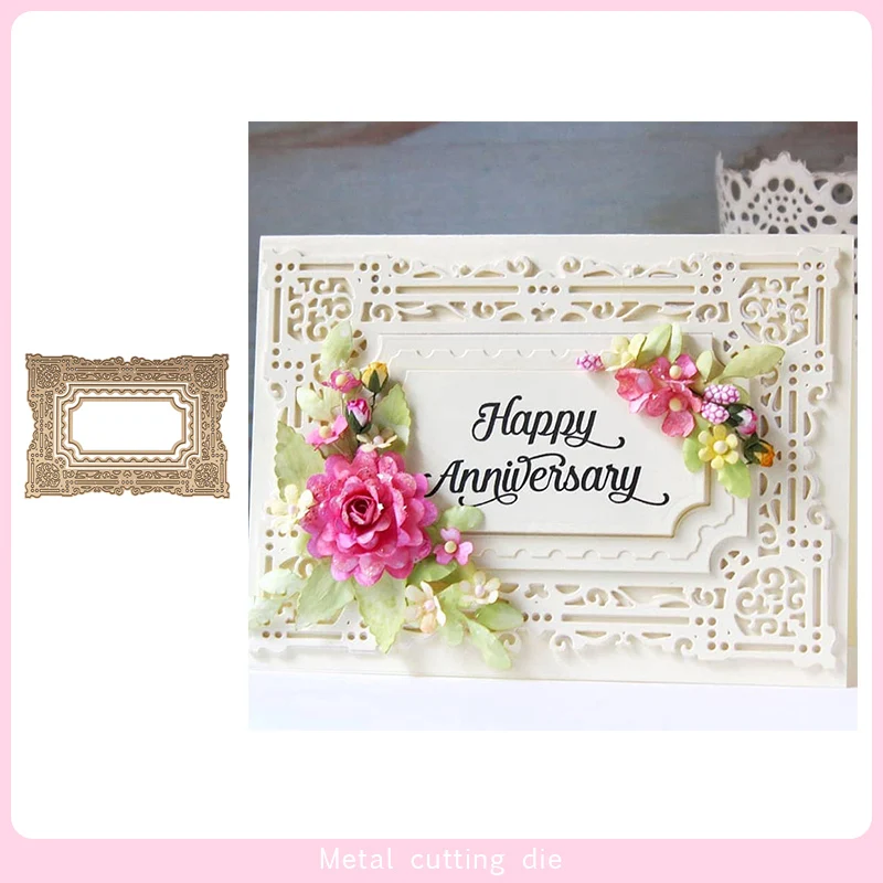 Pattern Hollow frame Metal Cutting Dies for DIY Scrapbooking Photo Album Decorative Embossing Paper Card Crafts Die Cut 2019
Pattern Hollow frame Metal Cutting Dies for DIY Scrapbooking Photo Album Decorative Embossing Paper Card Crafts Die Cut 2019