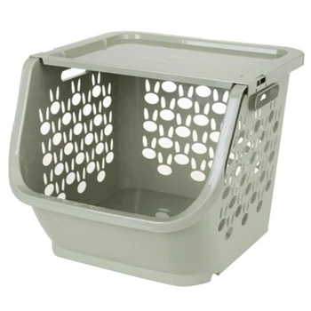 Kitchen Storage Basket Plastic Multi-Functional Hollow Vegetables Fruit Racks With Cover Storage Basket For Organizers (Green)
Kitchen Storage Basket Plastic Multi-Functional Hollow Vegetables Fruit Racks With Cover Storage Basket For Organizers (Green)