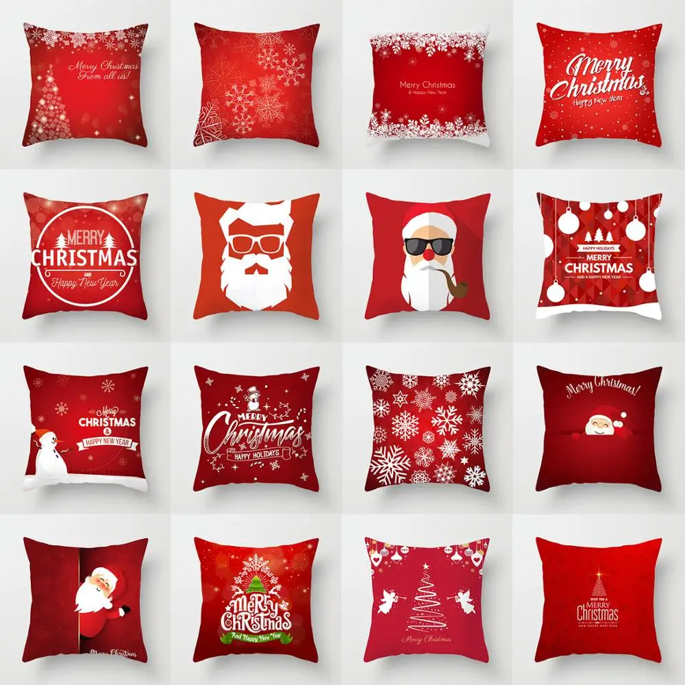 RULDGEE 1PC Christmas Pillow Case Red Christmas Decorative Pillow Cover Home Chair Pillowcase
RULDGEE 1PC Christmas Pillow Case Red Christmas Decorative Pillow Cover Home Chair Pillowcase