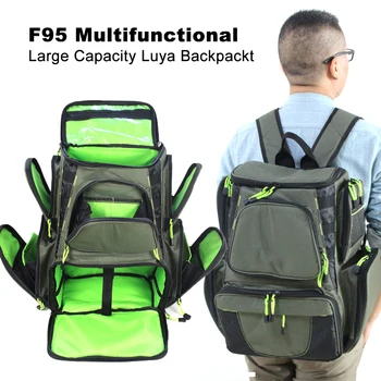 Outdoor Large Capacity Hiking Storage Bag Travel Durable Fishing Backpack Multi Pocket Trekking Sport Army Green Multifunctional
Outdoor Large Capacity Hiking Storage Bag Travel Durable Fishing Backpack Multi Pocket Trekking Sport Army Green Multifunctional