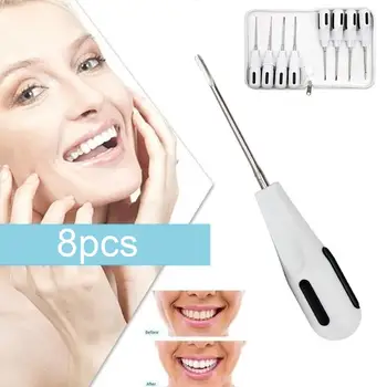 Stainless steel orthodontic tooth extraction plastic single wholesale piece 8 white handle set K1R7
Stainless steel orthodontic tooth extraction plastic single wholesale piece 8 white handle set K1R7