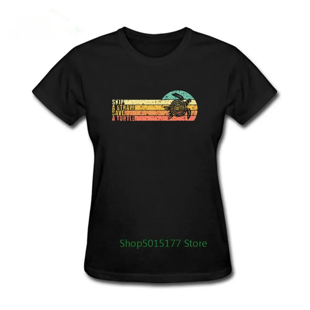 Retro Skip a Straw Save a Turtle Strawless Ocean 2019 Women Tshirt Sea Protect Slogan T Shirt Grunge Crewneck Cotton Tees
Retro Skip a Straw Save a Turtle Strawless Ocean 2019 Women Tshirt Sea Protect Slogan T Shirt Grunge Crewneck Cotton Tees
