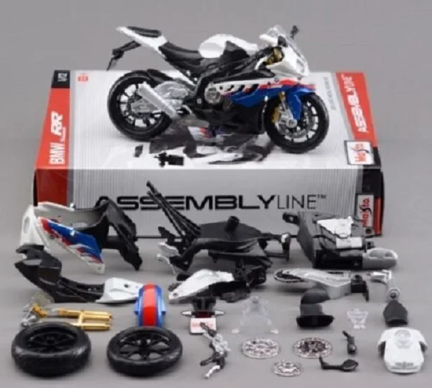 Maisto 1:12 BMW S1000RR Сборка DIY модель мотоцикла велосипед игрушка Новый в коробке| |