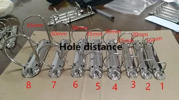 2 holes spiral stainless steel A7 adn B6 file c02 ring iron D Metal Clip Bookmark
2 holes spiral stainless steel A7 adn B6 file c02 ring iron D Metal Clip Bookmark