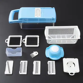 7 in 1 Multifunction Vegetable Cutter Food Slicer Dicer Nicer Vegetable Fruit Peeler Chopper Cutter Carrot Cheese Grater
7 in 1 Multifunction Vegetable Cutter Food Slicer Dicer Nicer Vegetable Fruit Peeler Chopper Cutter Carrot Cheese Grater