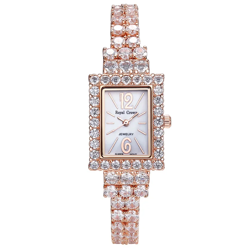 Женские часы ROYAL CROWN PRONG с фианитами, японские часы movnot, элегантный модный браслет стразы, Подарочная коробка для девушек
Женские часы ROYAL CROWN PRONG с фианитами, японские часы movnot, элегантный модный браслет стразы, Подарочная коробка для девушек