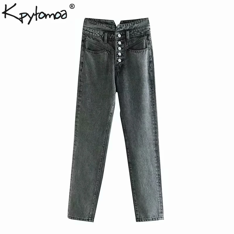 Vintage Stylish Pockets Straight Washed Effect Jeans Women 2019 Fashion High Waist Button Fly Denim Pants Casual Jean Femme
Vintage Stylish Pockets Straight Washed Effect Jeans Women 2019 Fashion High Waist Button Fly Denim Pants Casual Jean Femme