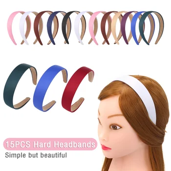 15 Hard Headbands Wide Hair Bands Head Wraps for Women & Girls Head Wraps Ladies Hairdressing Tools Hair Styling Accessories
15 Hard Headbands Wide Hair Bands Head Wraps for Women & Girls Head Wraps Ladies Hairdressing Tools Hair Styling Accessories