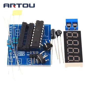 Model 56-116 Digital Thermometer + Digital Voltmeter Kit Electronic Voltmeter Microcontroller Thermometer
Model 56-116 Digital Thermometer + Digital Voltmeter Kit Electronic Voltmeter Microcontroller Thermometer