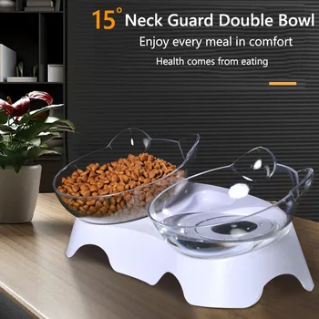 2020 new Non-slip Cat Bowls Double Bowls Protect Cervical Vertebra Tilt Pet Food And Water Bowls For Cats Dogs Feeders Dog Bowl
2020 new Non-slip Cat Bowls Double Bowls Protect Cervical Vertebra Tilt Pet Food And Water Bowls For Cats Dogs Feeders Dog Bowl