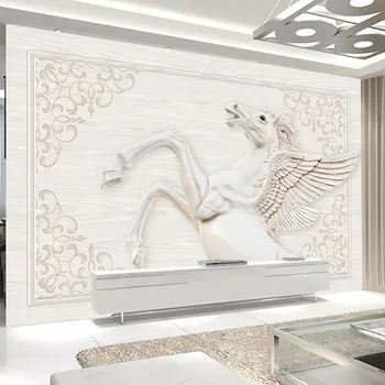 Custom Mural Wallpaper 3D European Style Pattern Horse Wall Painting Living Room TV Sofa Home Decor Background Wall Paper For 3D
Custom Mural Wallpaper 3D European Style Pattern Horse Wall Painting Living Room TV Sofa Home Decor Background Wall Paper For 3D