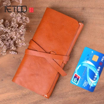 AETOO Leather wallet men's long section retro personality belt men and women mobile wallet thin section cowhide soft leather la
AETOO Leather wallet men's long section retro personality belt men and women mobile wallet thin section cowhide soft leather la