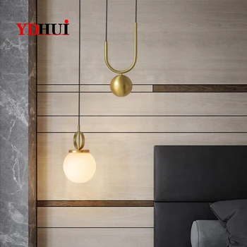 Nordic Postmodern Restaurant Hanging Lamp Simple Creative Individuality Bedside Lamp Bar Golden Lift Glass Ball Lamp
Nordic Postmodern Restaurant Hanging Lamp Simple Creative Individuality Bedside Lamp Bar Golden Lift Glass Ball Lamp