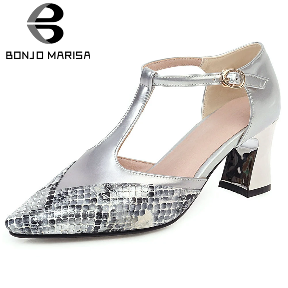 BONJOMARISA New Ladies Mature Summer Pointed Toe Sandals Fashion mixed-color T-strap Sandals Women High Heels Summer Shoes Woman
BONJOMARISA New Ladies Mature Summer Pointed Toe Sandals Fashion mixed-color T-strap Sandals Women High Heels Summer Shoes Woman