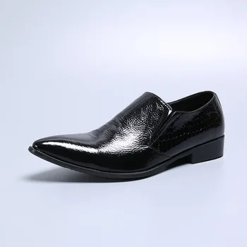 Man Loafers Cow Leather Steel Toe Leisure Genuine Leather Full Grain Leather Slip-on Fits True to Size, Take Your Normal Size
Man Loafers Cow Leather Steel Toe Leisure Genuine Leather Full Grain Leather Slip-on Fits True to Size, Take Your Normal Size