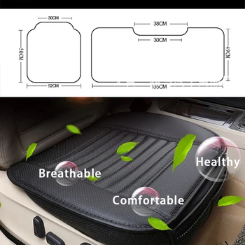 JGAUT Universal Car Seat Covers Breathable Leather Auto Front Rear Back Seat Cover Auto Seat Cushion
JGAUT Universal Car Seat Covers Breathable Leather Auto Front Rear Back Seat Cover Auto Seat Cushion