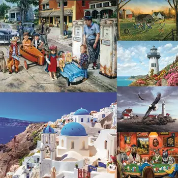 1000 Pieces Jigsaw Puzzles Game Paper Quality Assembling Puzzles For Adults Puzzle Toys Kids Children Educational Toys
1000 Pieces Jigsaw Puzzles Game Paper Quality Assembling Puzzles For Adults Puzzle Toys Kids Children Educational Toys