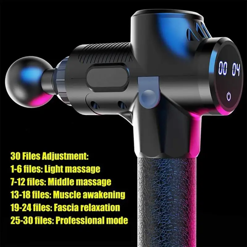 Tissue Massage Gun Muscle Massager Hand-held Training Exercising Body Relaxation Pain Relief Slimming Shaping
Tissue Massage Gun Muscle Massager Hand-held Training Exercising Body Relaxation Pain Relief Slimming Shaping