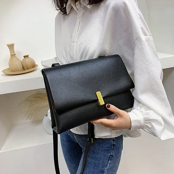 Vintage Women Shoulder Bags Retro PU Leather Bags Solid Ladies Small Messenger Bag Designs Crossbody Bag for Luxury New 2020
Vintage Women Shoulder Bags Retro PU Leather Bags Solid Ladies Small Messenger Bag Designs Crossbody Bag for Luxury New 2020