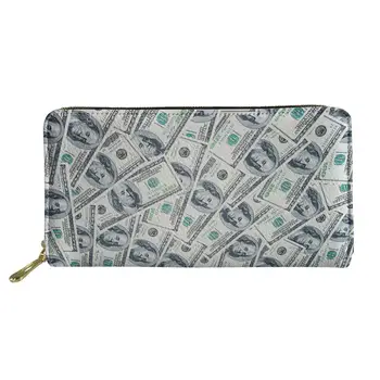 Women Wallets Money Dollars Print Long Purse Ladies Wallet Cute Coin Pocket Card Holders Drop Shipping Bolsa Feminina
Women Wallets Money Dollars Print Long Purse Ladies Wallet Cute Coin Pocket Card Holders Drop Shipping Bolsa Feminina