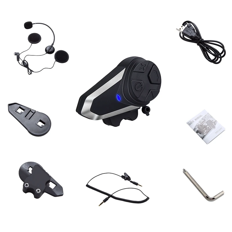 BT-S3 1000m Motorcycle Helmet BT Intercom Waterproof FM Wireless Interphone Type C Interface Motorcycle Helmet Headset 3 Riders
BT-S3 1000m Motorcycle Helmet BT Intercom Waterproof FM Wireless Interphone Type C Interface Motorcycle Helmet Headset 3 Riders