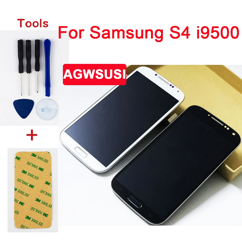 For Samsung Galaxy S4 i9500 i9505 i337 919 720T LCD Display Panel Module + Touch Screen Digitizer Sensor Assembly + Frame
For Samsung Galaxy S4 i9500 i9505 i337 919 720T LCD Display Panel Module + Touch Screen Digitizer Sensor Assembly + Frame