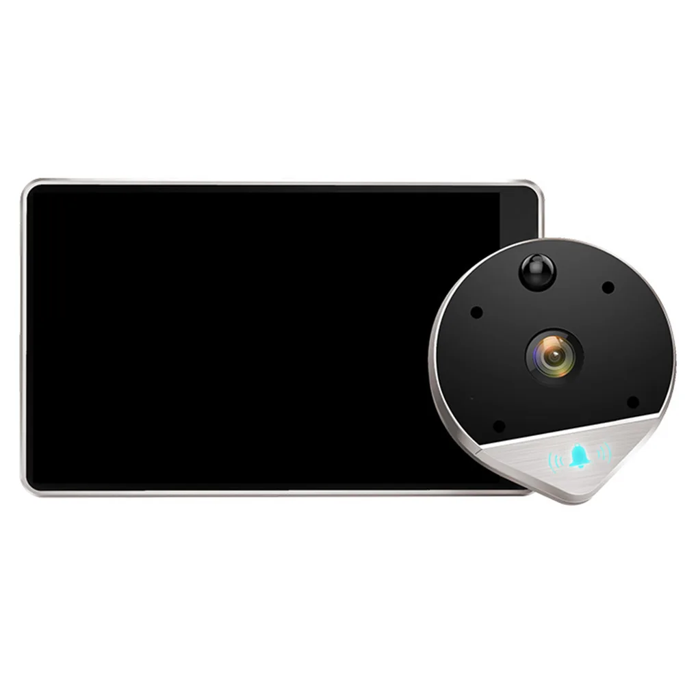 Home Security Remote Monitoring Peephole WIFI Anti-theft Electronic Wireless Doorbell Video Smart Intercom Visual Wide Angle
Home Security Remote Monitoring Peephole WIFI Anti-theft Electronic Wireless Doorbell Video Smart Intercom Visual Wide Angle