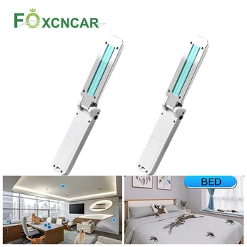 Handheld UVC Disinfection Light 3W UV Sterilization Lamp Folding Ultraviolet Disinfection Lamps Home Travel Sterilizing Lights
Handheld UVC Disinfection Light 3W UV Sterilization Lamp Folding Ultraviolet Disinfection Lamps Home Travel Sterilizing Lights
