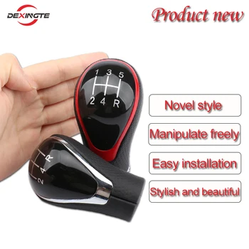 Manual Gearbox Handles Gear Shift Knob Lever Stick Head for Hyundai ix35 for Sonata for Matrix Hole Leather Gear Shifter
Manual Gearbox Handles Gear Shift Knob Lever Stick Head for Hyundai ix35 for Sonata for Matrix Hole Leather Gear Shifter