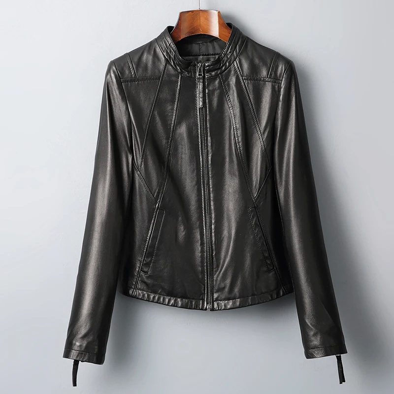 Real Genuine Leather Jacket Women Clothes 2020 Women's Fur Coat Korean Vintage Spring Autumn Sheepskin Coat Outwear Tops ZT2347
Real Genuine Leather Jacket Women Clothes 2020 Women's Fur Coat Korean Vintage Spring Autumn Sheepskin Coat Outwear Tops ZT2347