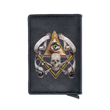 God's Eye Freemason Skeleton Printing RFID Blocking Men's Credit Card Holder Leather Bank Card Wallet Case Protection Purse
God's Eye Freemason Skeleton Printing RFID Blocking Men's Credit Card Holder Leather Bank Card Wallet Case Protection Purse