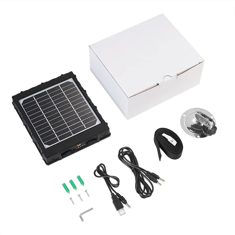Solar Panel 3000Mah 3W For 4G Hunting Camera Photo Traps Wild Camera External Solar Power Charger With Aluminum Battery
Solar Panel 3000Mah 3W For 4G Hunting Camera Photo Traps Wild Camera External Solar Power Charger With Aluminum Battery