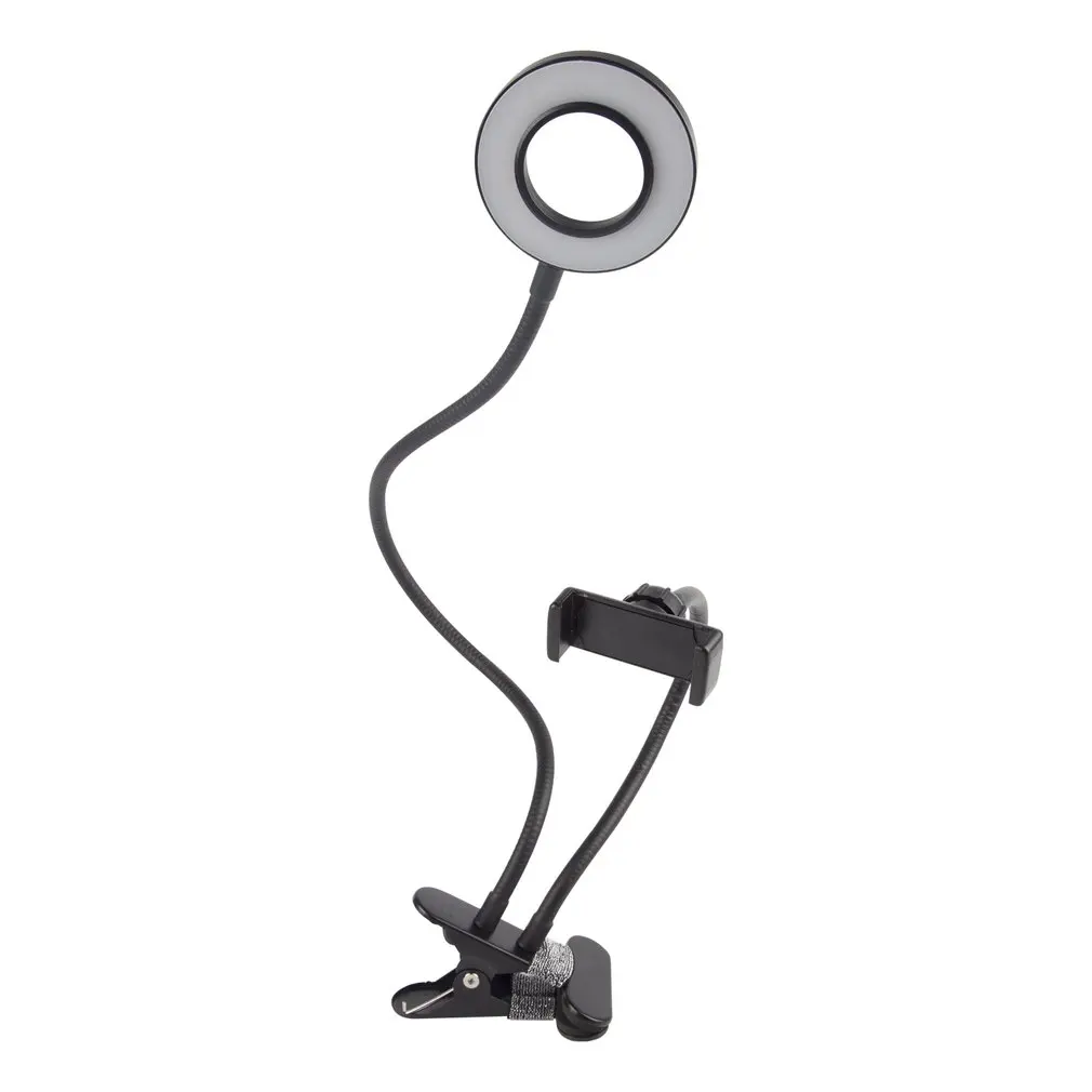 Photo Studio Selfie LED Ring Light with Cell Phone Mobile Holder for Youtube Live Stream Makeup,Phone Lamp for iPhone/Android
Photo Studio Selfie LED Ring Light with Cell Phone Mobile Holder for Youtube Live Stream Makeup,Phone Lamp for iPhone/Android