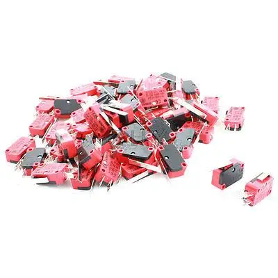 50Pcs Micro Limit Switch SPDT Long Straight Hinge Lever SPDT Snap Action LOT
50Pcs Micro Limit Switch SPDT Long Straight Hinge Lever SPDT Snap Action LOT
