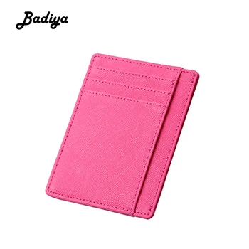Slim Credit Card Holders Unisex RFID Blocking Genuine Leather Thin Bank ID Cards Protect Case Men's Wallet Leather Women Purse
Slim Credit Card Holders Unisex RFID Blocking Genuine Leather Thin Bank ID Cards Protect Case Men's Wallet Leather Women Purse