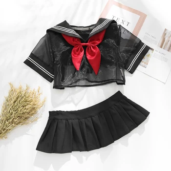 Women Nightclub Sexy Uniforms Female Student Tight Package Hip Bodysuit Set SM Cosplay Sexy Costume Lingerie School Girl Costume
Women Nightclub Sexy Uniforms Female Student Tight Package Hip Bodysuit Set SM Cosplay Sexy Costume Lingerie School Girl Costume