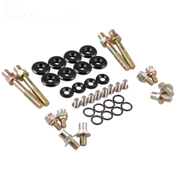 Aluminum Nut Kit Cover Washer Seal Bolt For B Series B16A2 B16A3 B17A1 B18C1 B18C5 Practical New
Aluminum Nut Kit Cover Washer Seal Bolt For B Series B16A2 B16A3 B17A1 B18C1 B18C5 Practical New