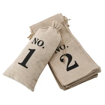 New year Christmas Red Wine Bottle Covers Bag Wine Bags Champagne Burlap Packaging Bag Linen Number Pattern Bottle Cover
New year Christmas Red Wine Bottle Covers Bag Wine Bags Champagne Burlap Packaging Bag Linen Number Pattern Bottle Cover