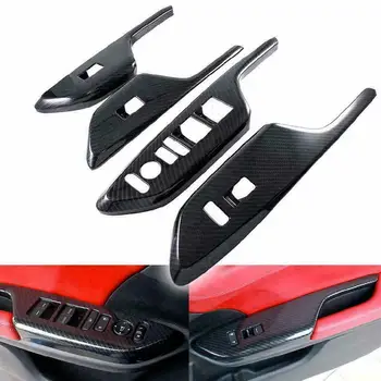 4pcs/set Car Door Window Lock Switch Lift Cover Carbon Fiber Painted for 2016-19 Honda Civic Auto Interior Molding Car-styling
4pcs/set Car Door Window Lock Switch Lift Cover Carbon Fiber Painted for 2016-19 Honda Civic Auto Interior Molding Car-styling