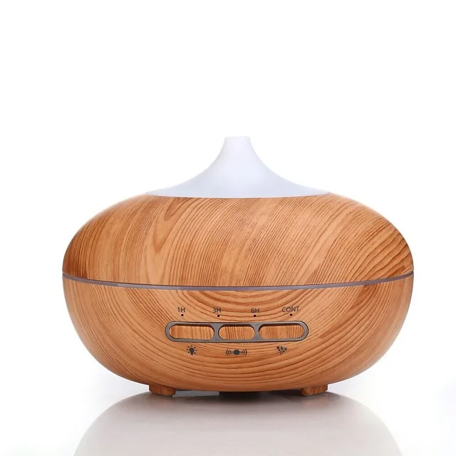 Automatic microwave sensor 300ml Aroma Diffuser Essential Oil Diffuser Aromatherapy Mist Maker with 7 Color LED Light Wood grain
Automatic microwave sensor 300ml Aroma Diffuser Essential Oil Diffuser Aromatherapy Mist Maker with 7 Color LED Light Wood grain